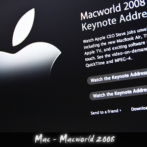 Podcast Mac Macworld 2008