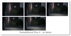 PocketWizard PlusII Review 70 meter