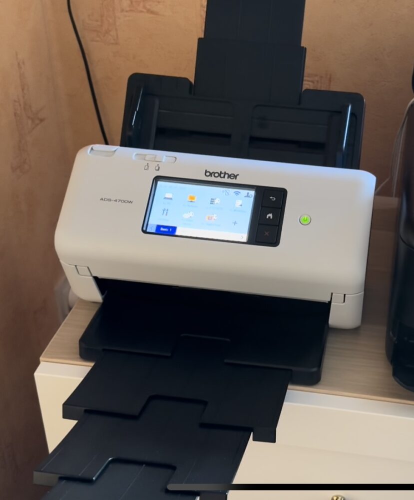 Dokumentenscanner Brother ADS-4700W kurz getestet